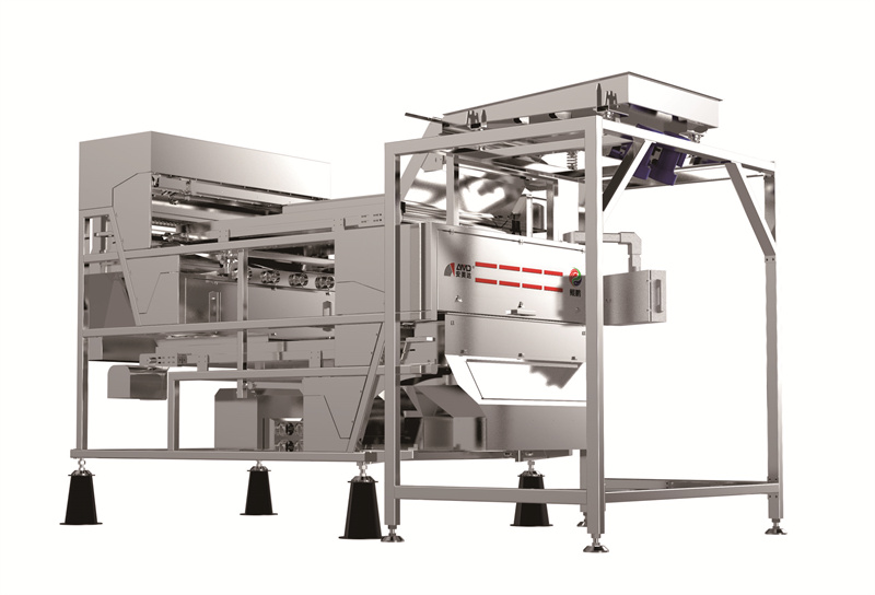 Farbsortiermaschine für Garnelen